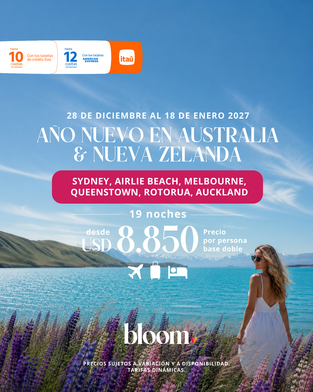 Año Nuevo en Australia y Nueva Zelanda - 19 noches