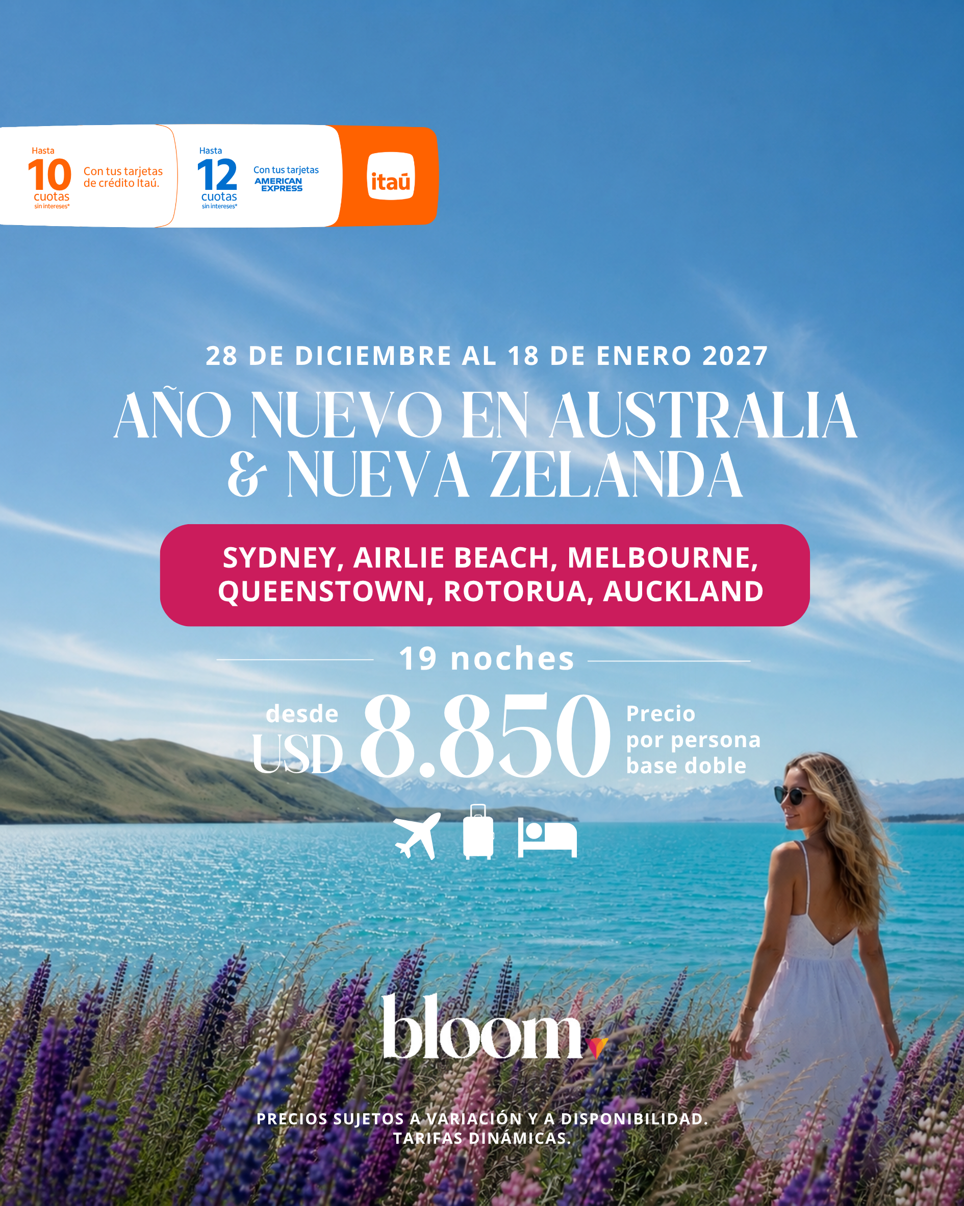 Año Nuevo en Australia y Nueva Zelanda - 19 noches