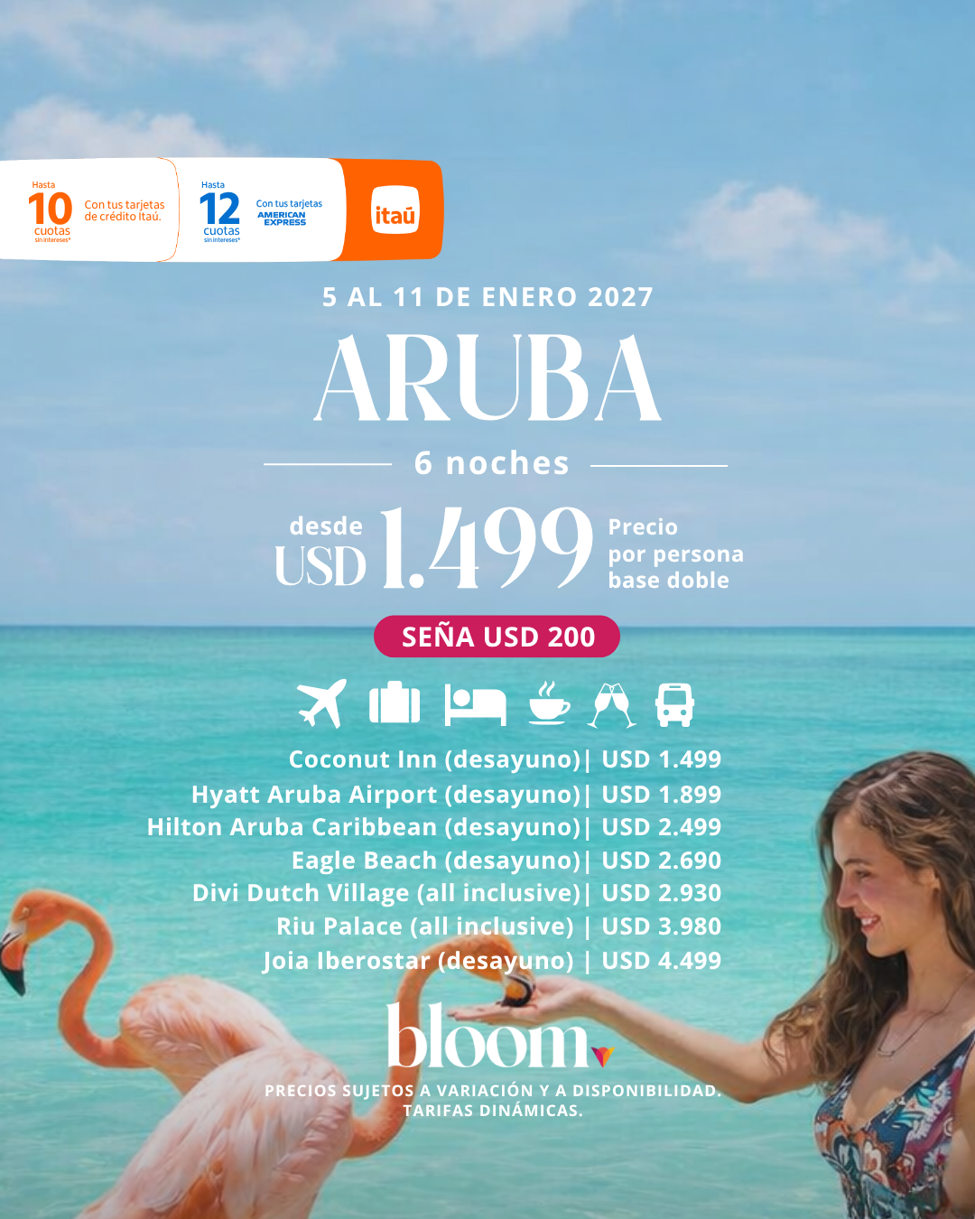 Aruba - Enero 2027 - 6 noches