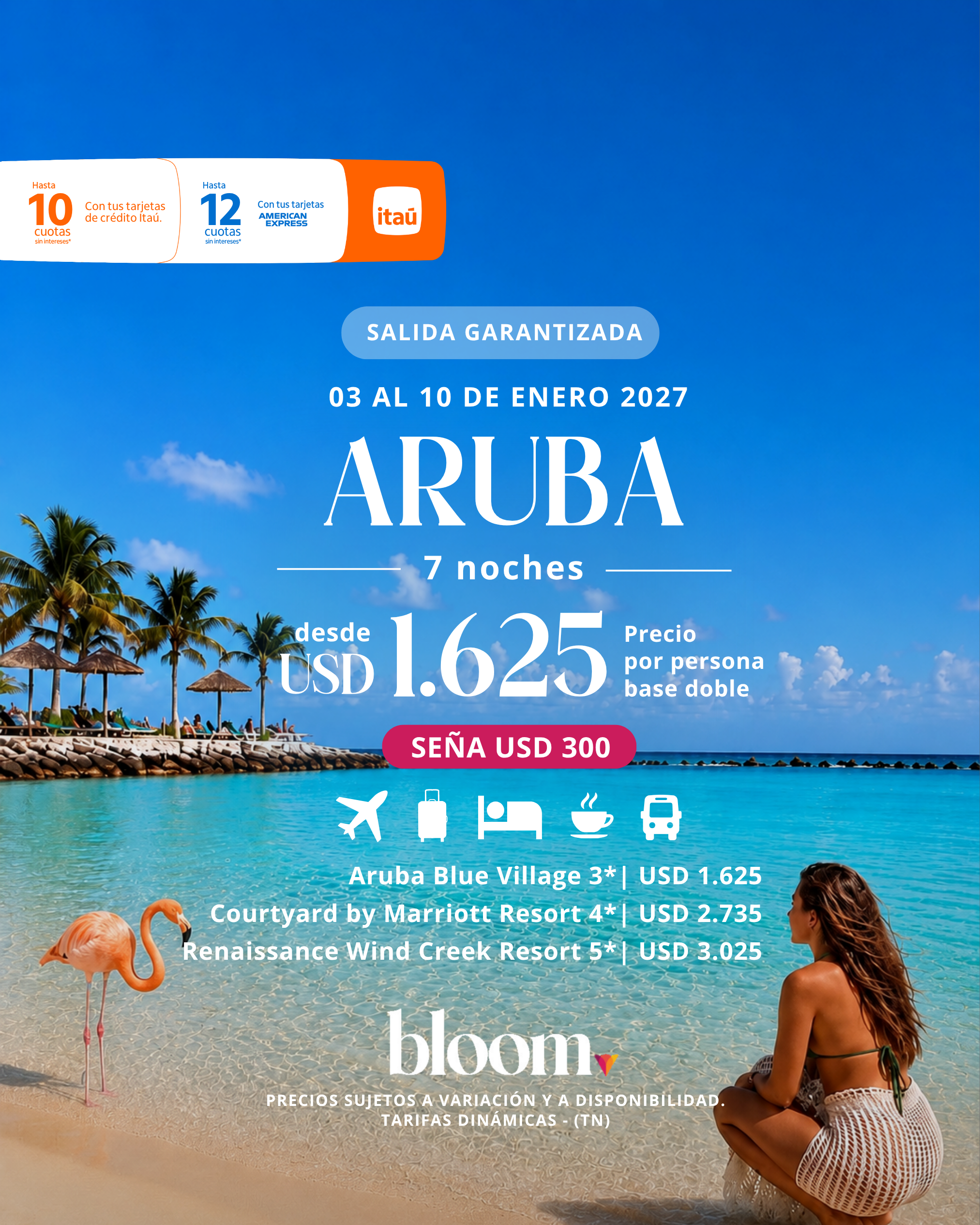 Aruba - Enero 2027 - 7 noches