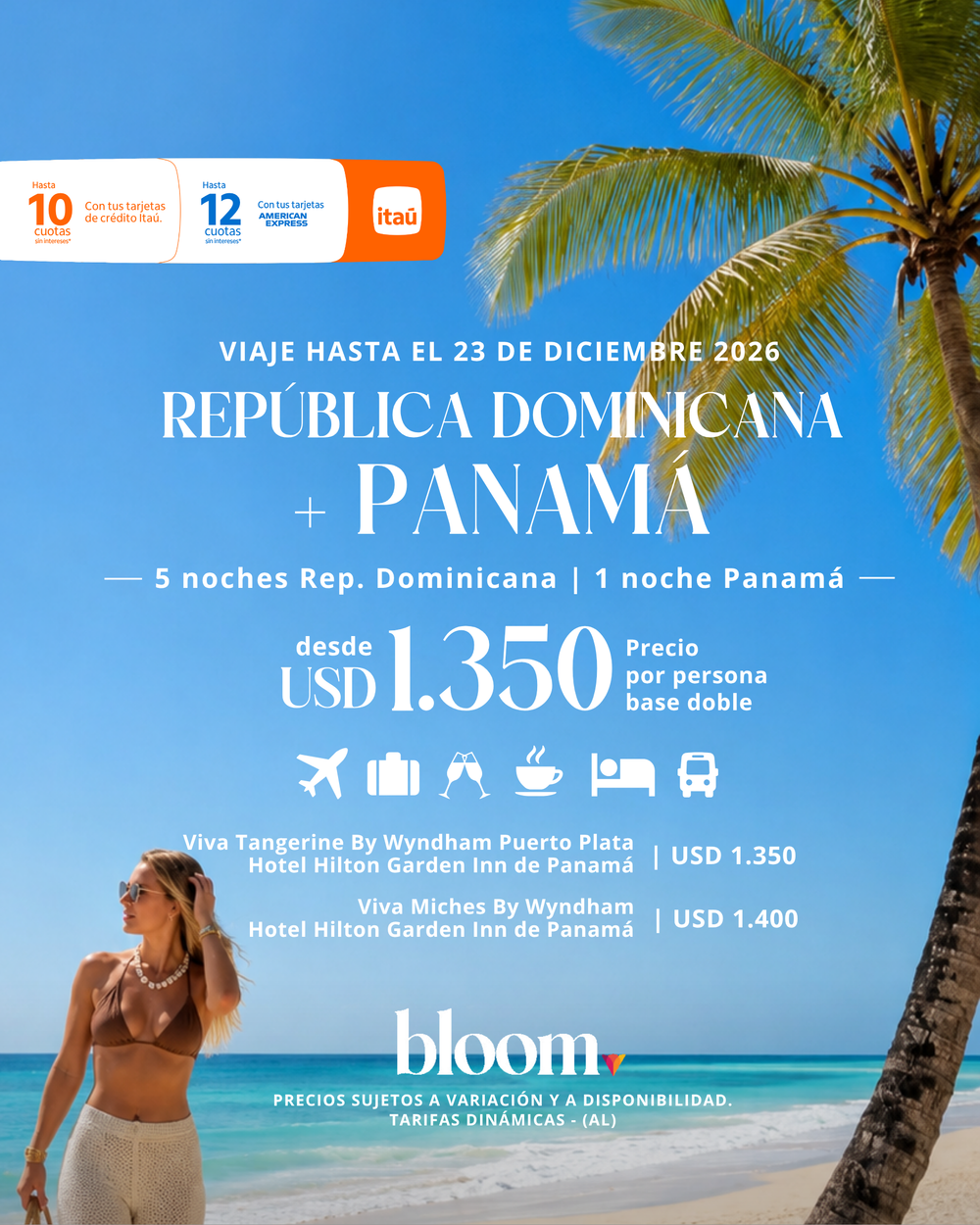 República Dominicana + Panamá - 6 noches