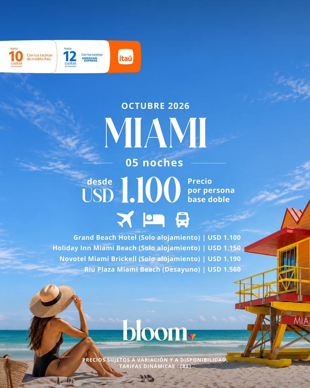 Miami - Octubre - 5 noches
