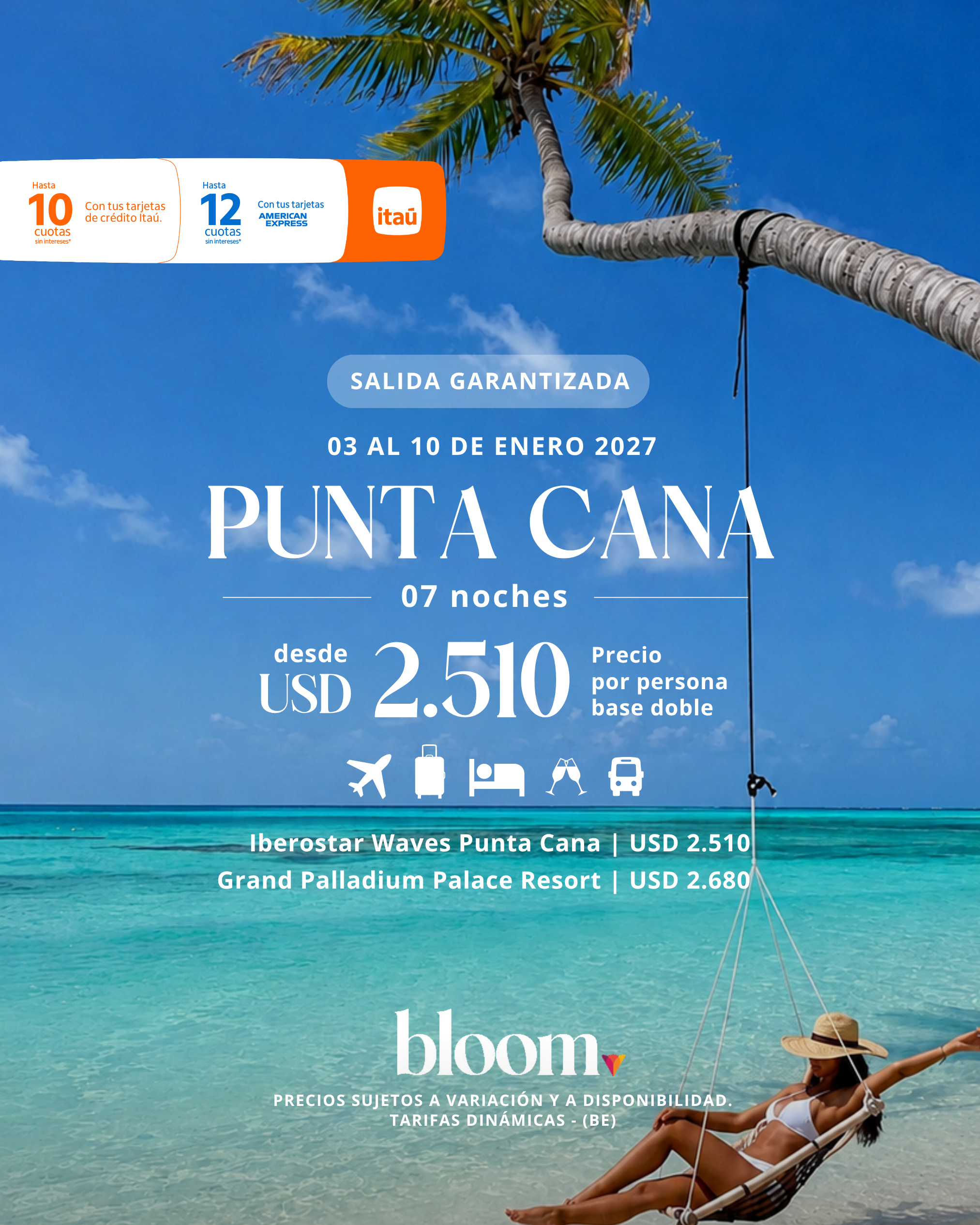 Punta Cana - Enero 2027 - 7 noches
