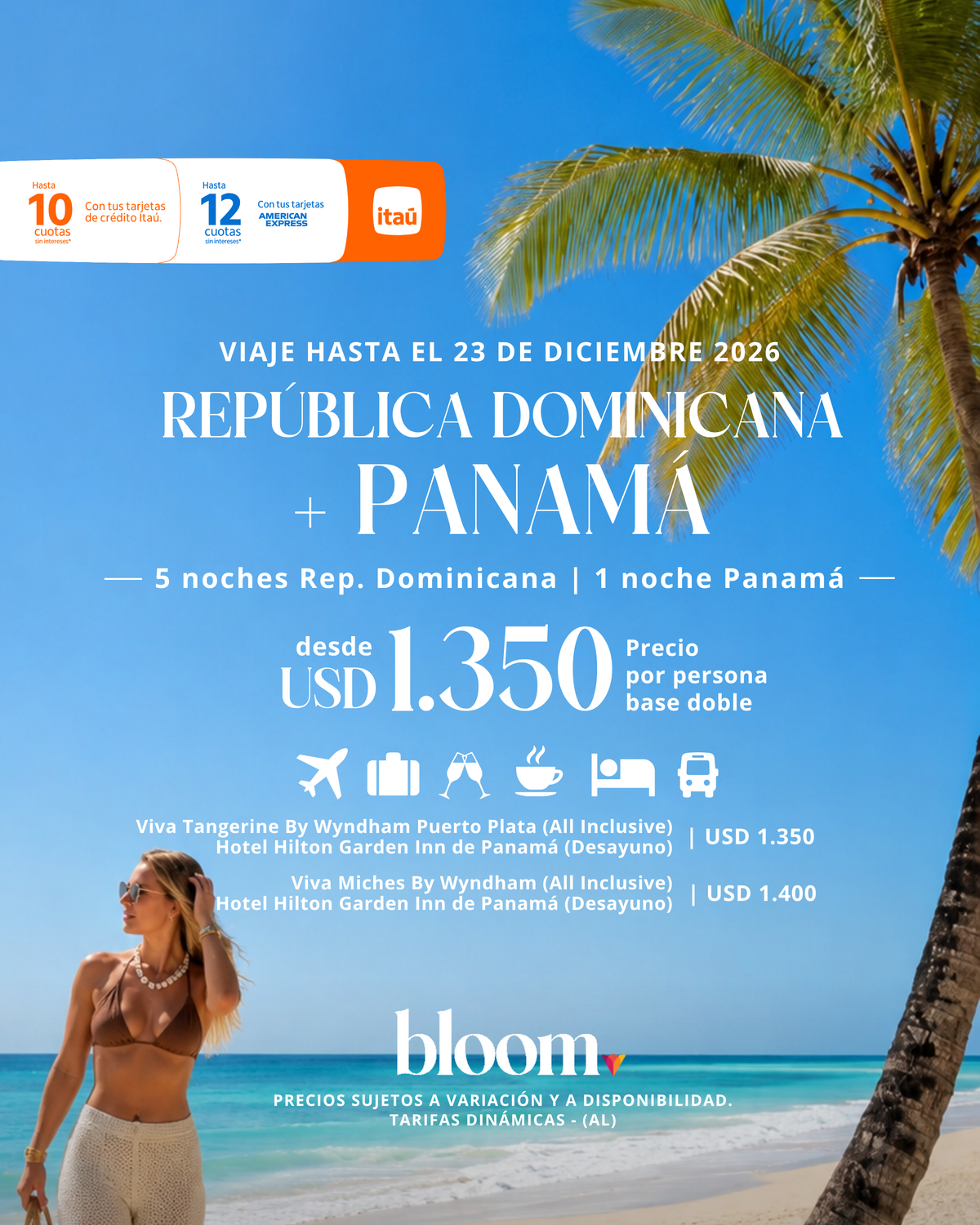 República Dominicana + Panamá - 6 noches
