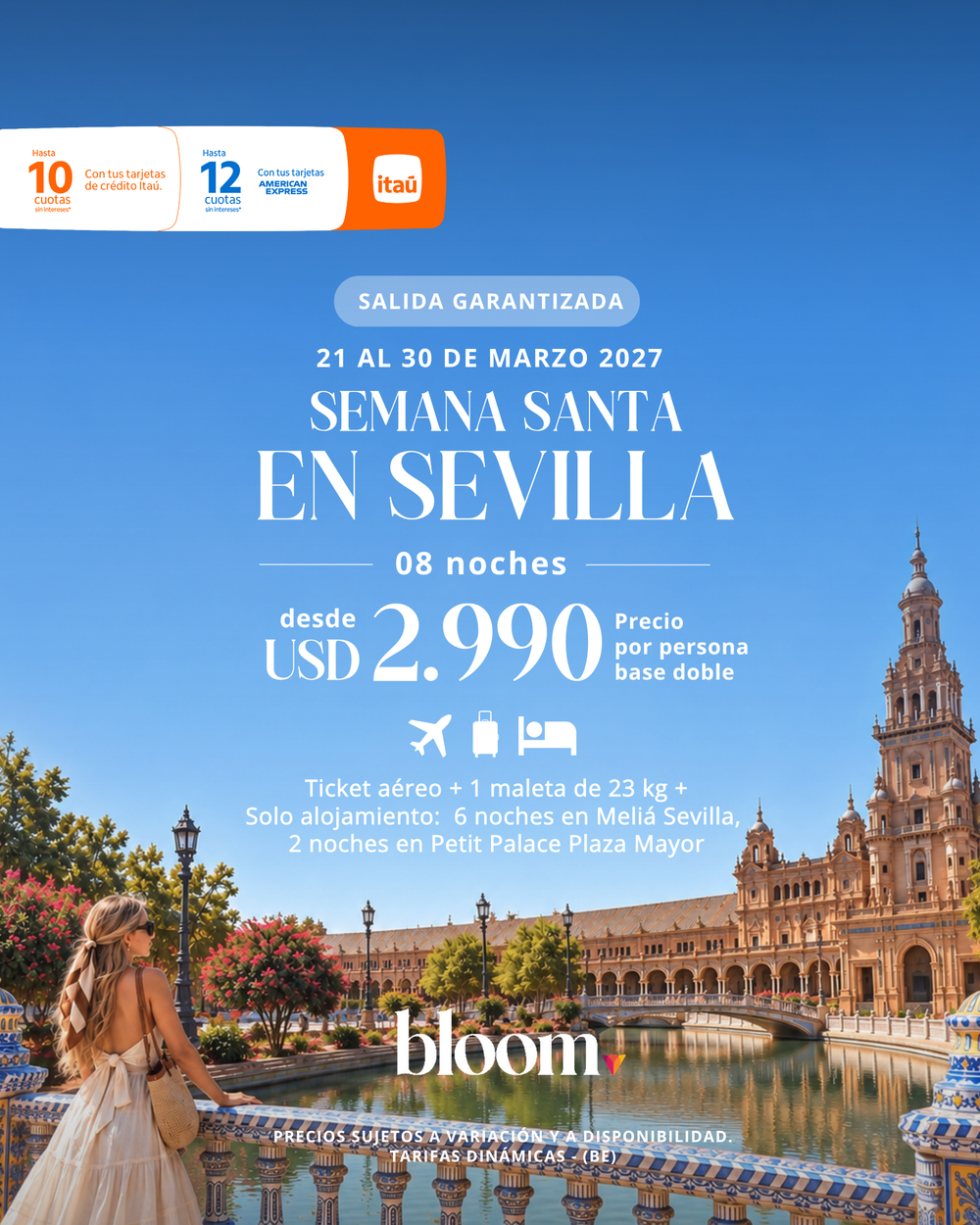Sevilla - Marzo 2027 - 8 noches