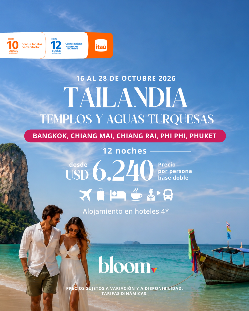 Tailandia - Octubre - 12 noches