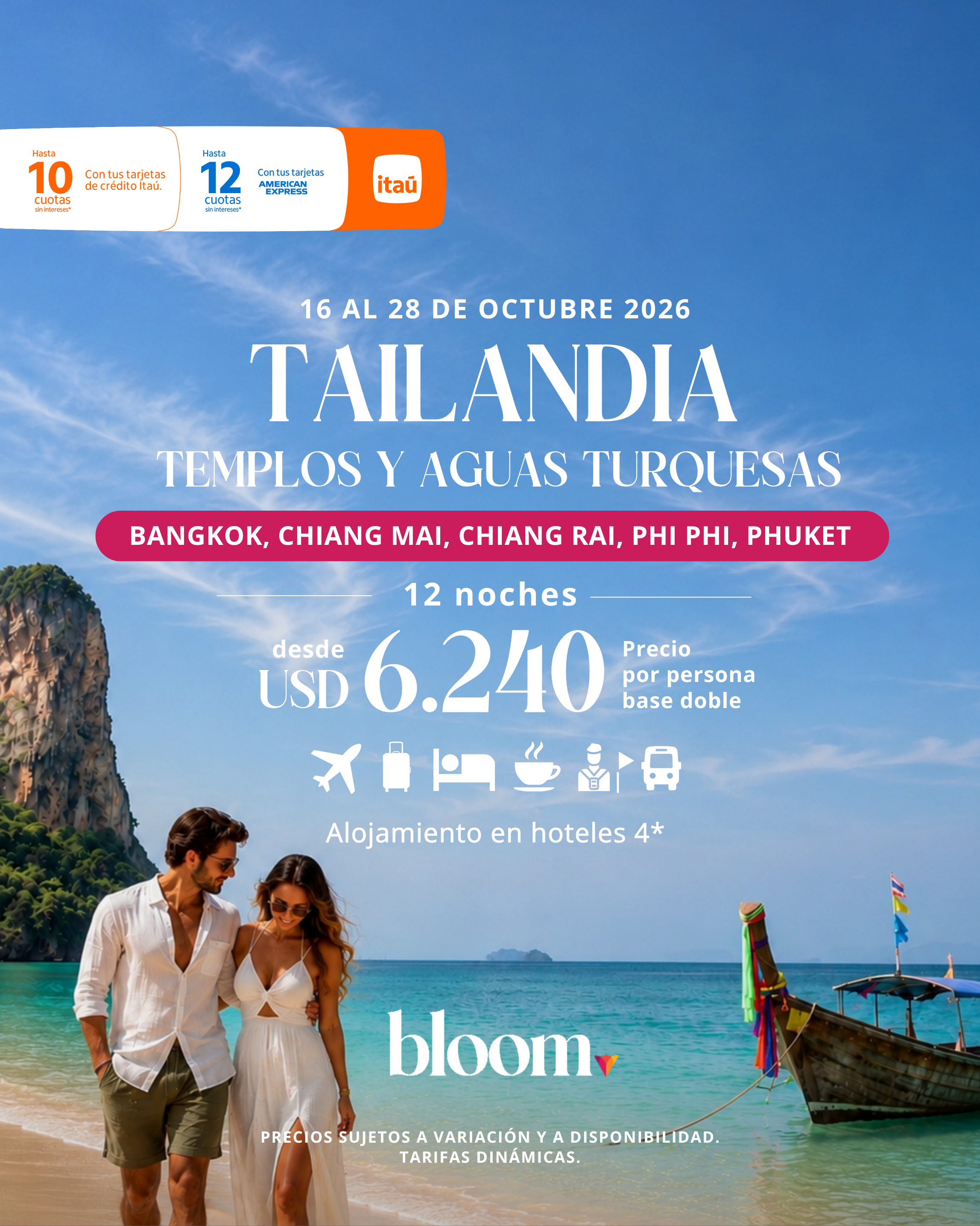 Tailandia - Octubre - 12 noches