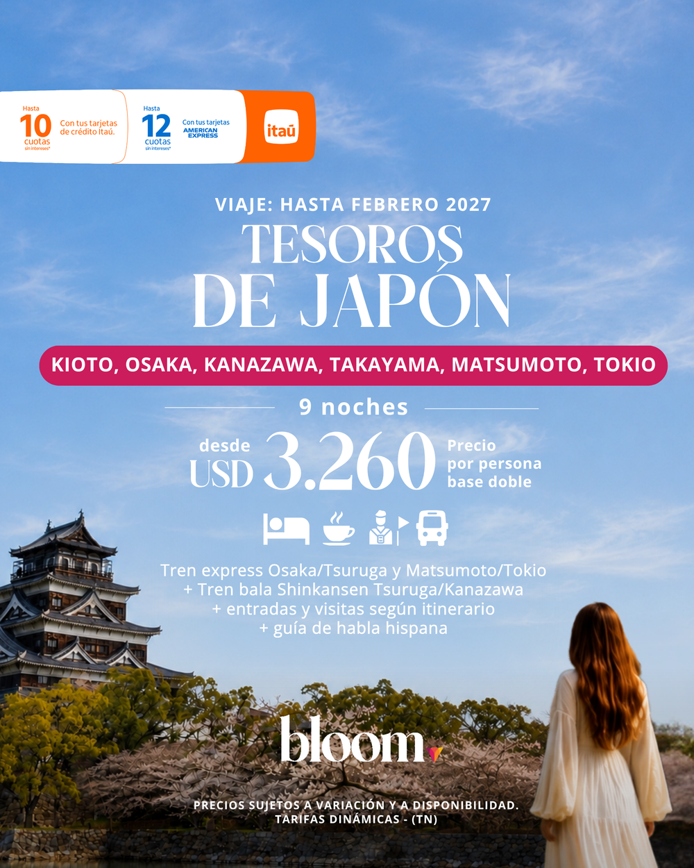 Tesoros de Japón - 9 noches