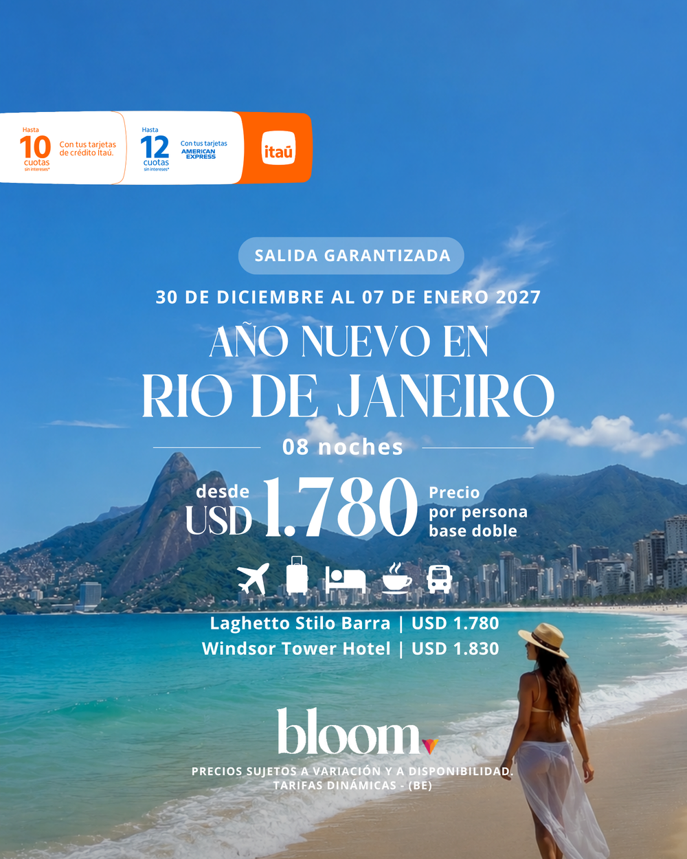 Año Nuevo en Río de Janeiro - 8 noches
