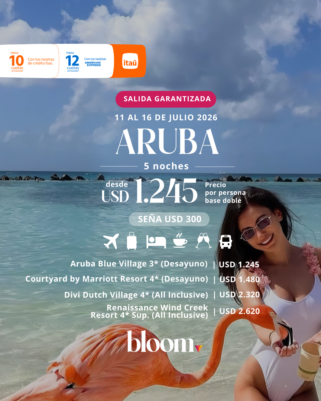 Aruba - Julio 2026 - 5 noches