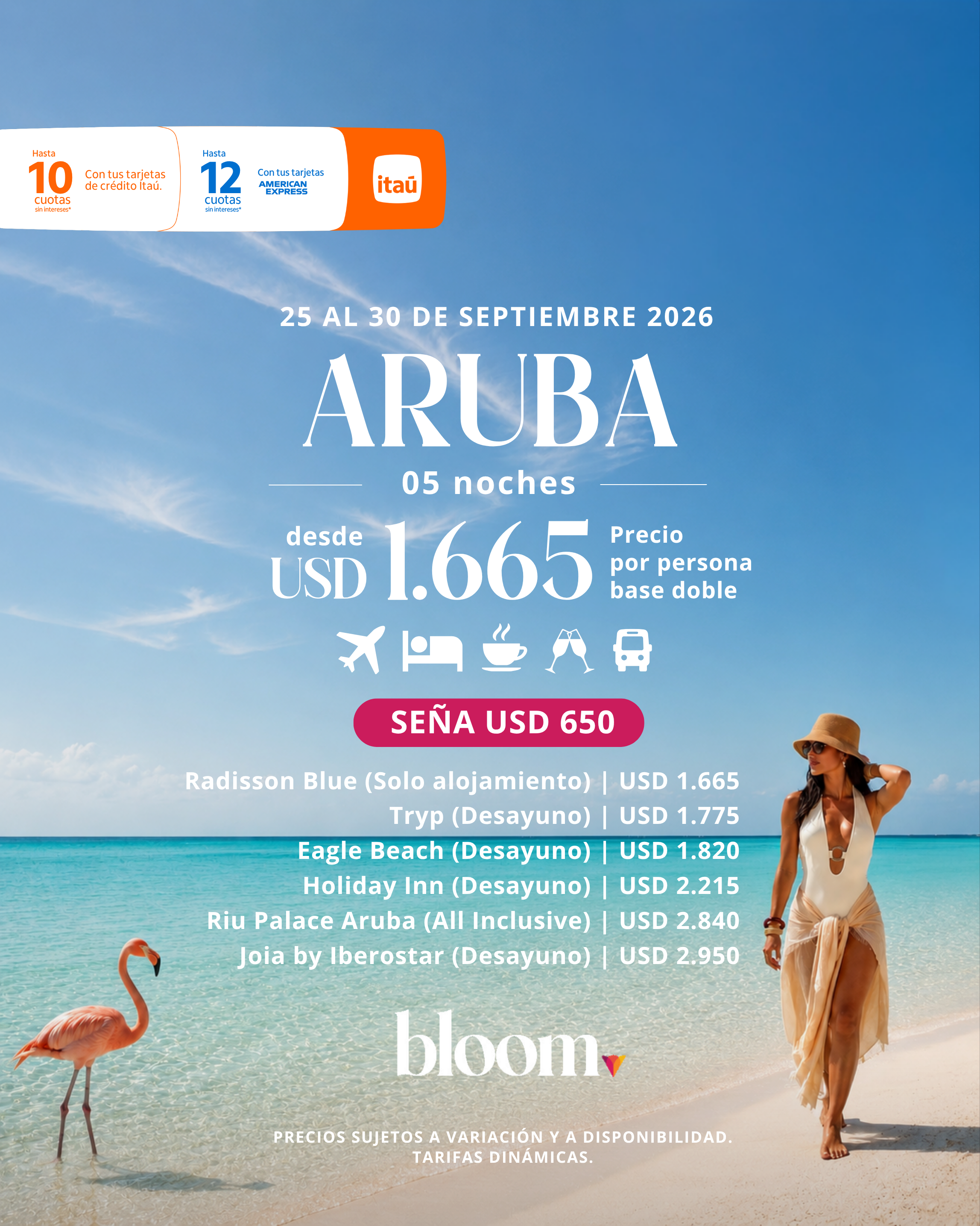 Aruba - Septiembre 2026 - 5 noches