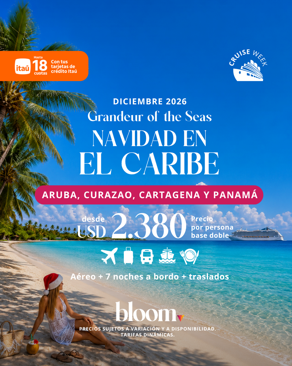 Navidad en el caribe - 7 noches a bordo