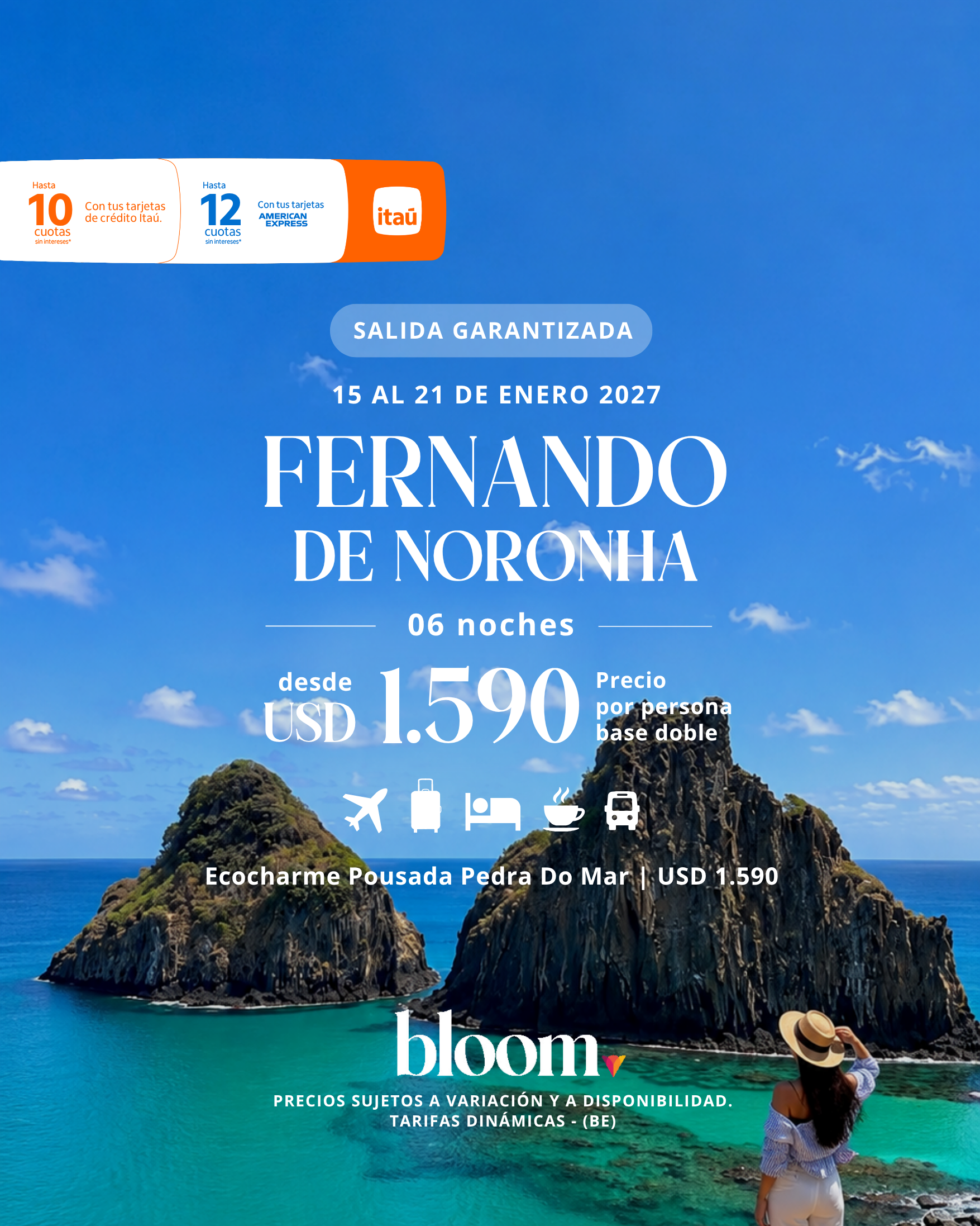Fernando de Noronha - Enero 2027 - 6 noches
