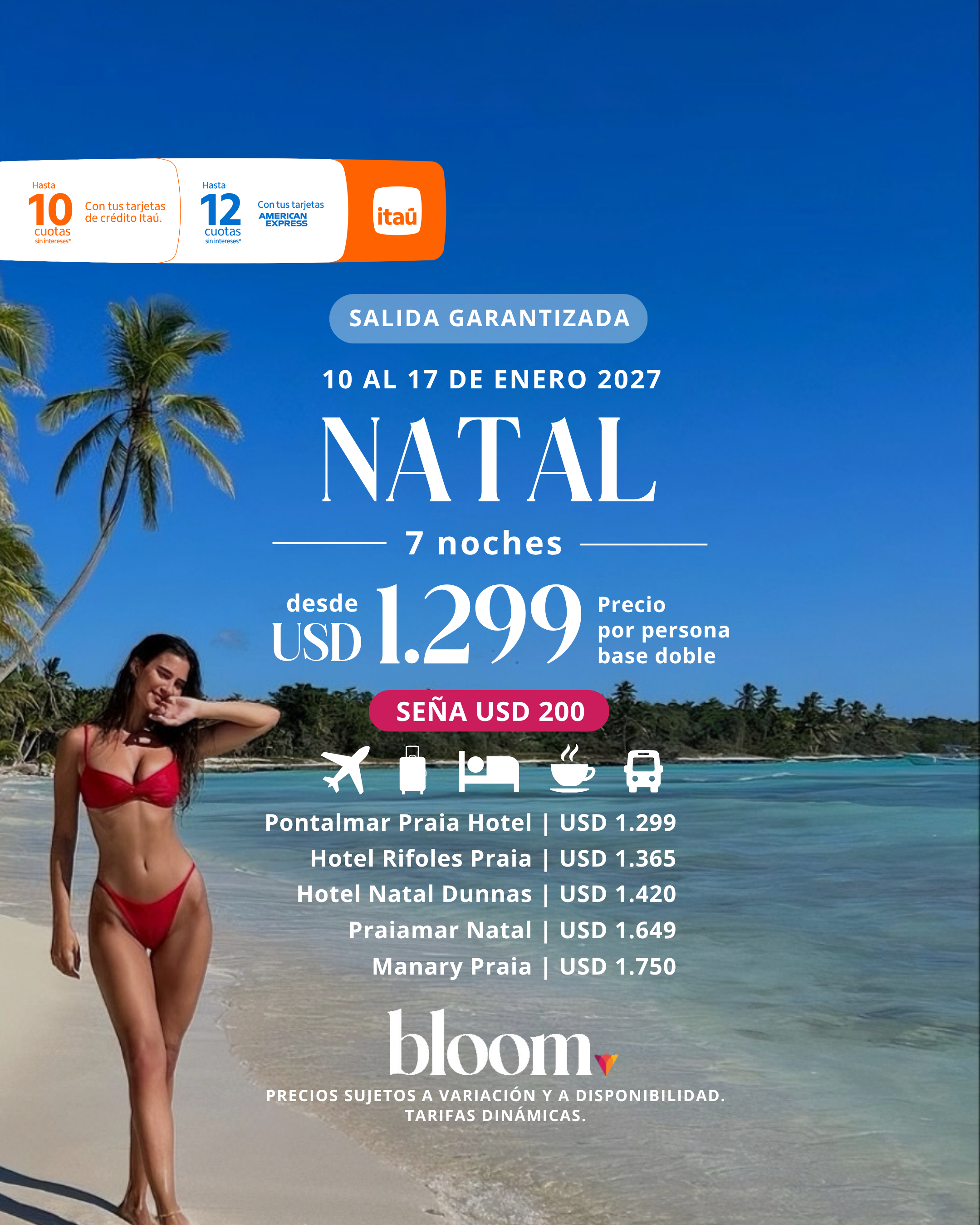 Natal - Enero 2027 -  7 noches