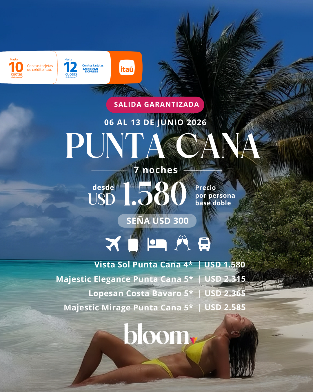 Punta Cana - Junio 2026 - 7 noches